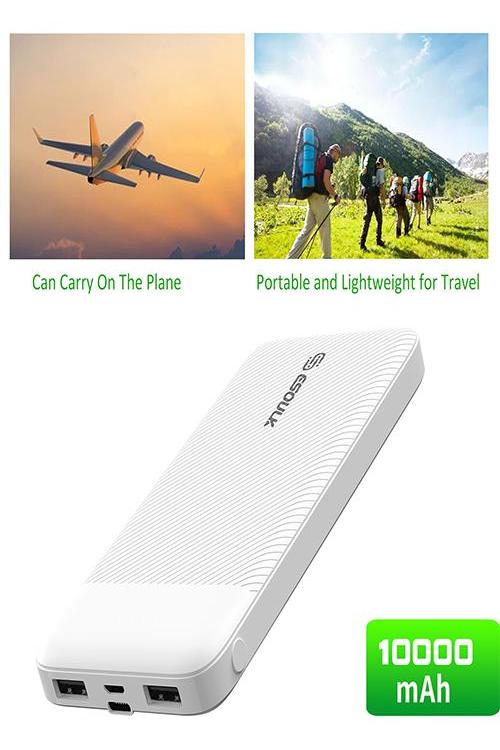 Esoulk 10000mah Power Bank EP06WH